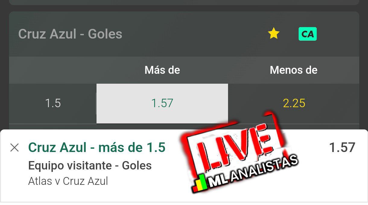 Apuesta Live ML Analistas